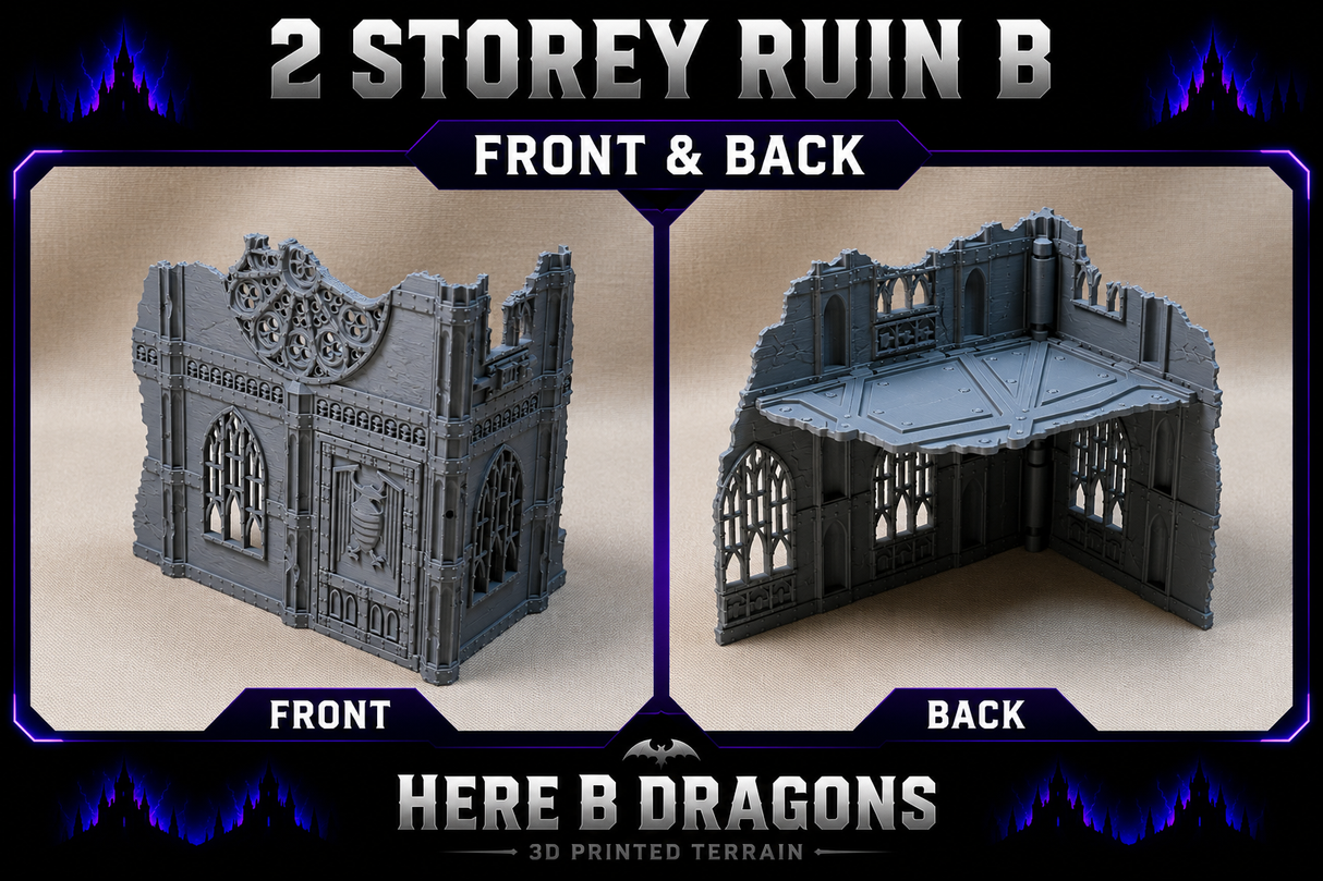 11th Edition Foldable Terrain - Gothic Set