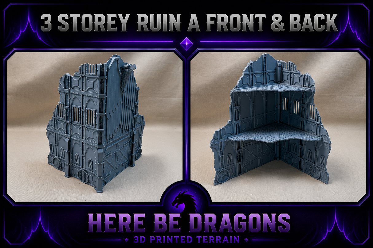11th Edition Foldable Terrain - Armored Set