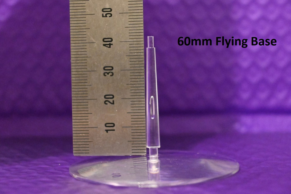 60mm Round Flying Bases for Warhammer 40K / AOS etc