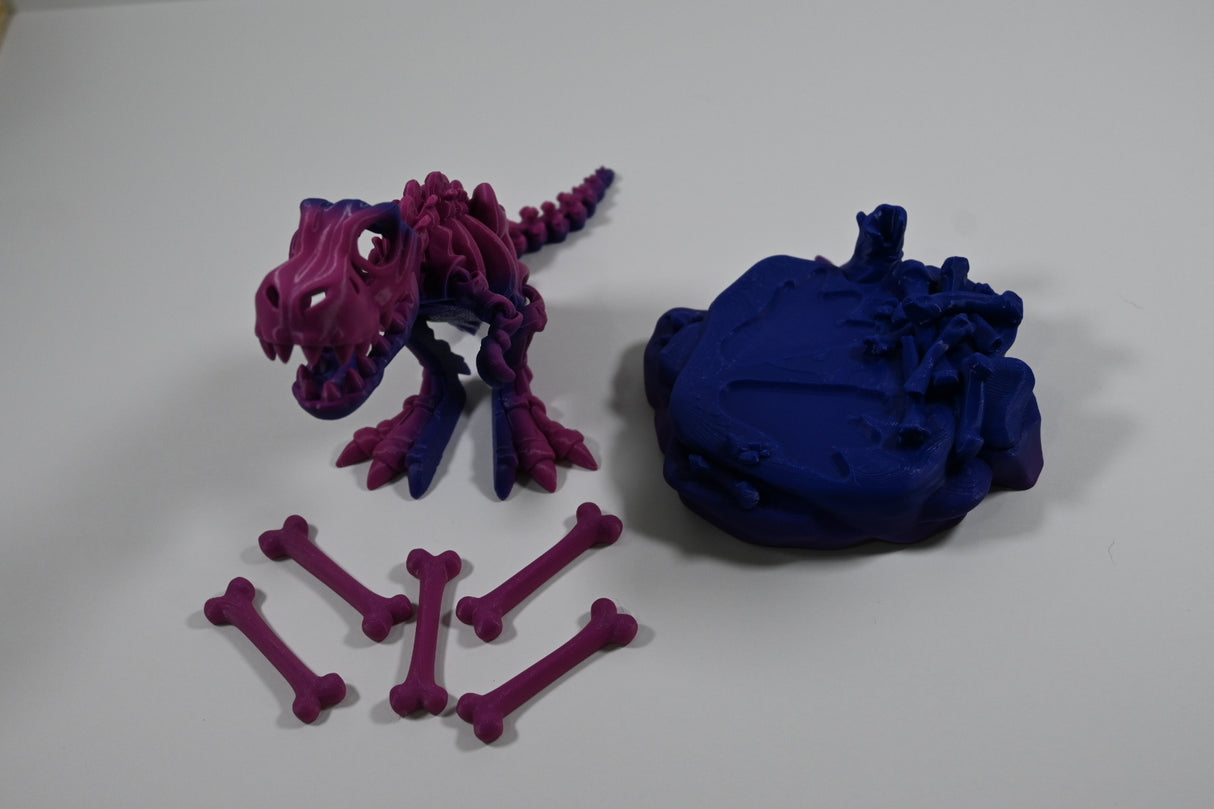 Skeleton T-Rex (and Base)