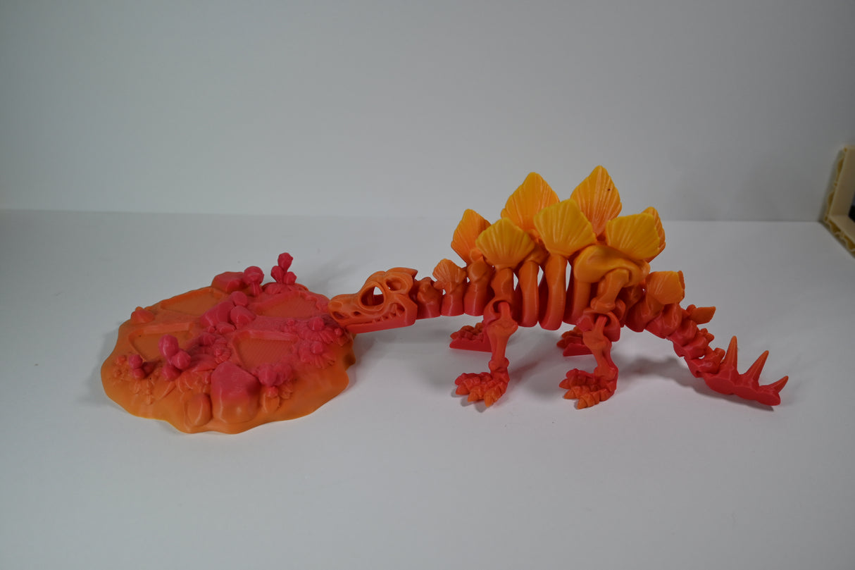 Skeleton Stegosaurus (and Base)