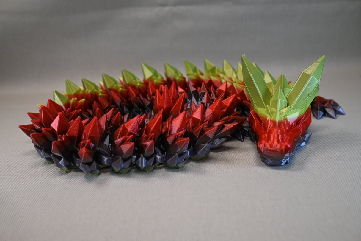 Crystal Dragon (No Wings) - Extra Large Size Approx. 96cm