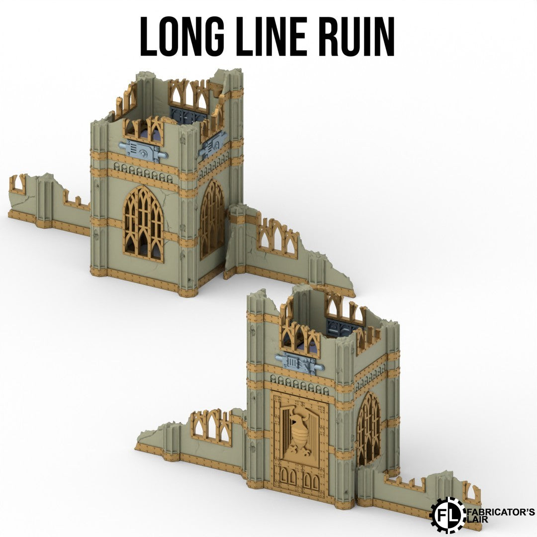 11th Edition Foldable Terrain - Gothic Set