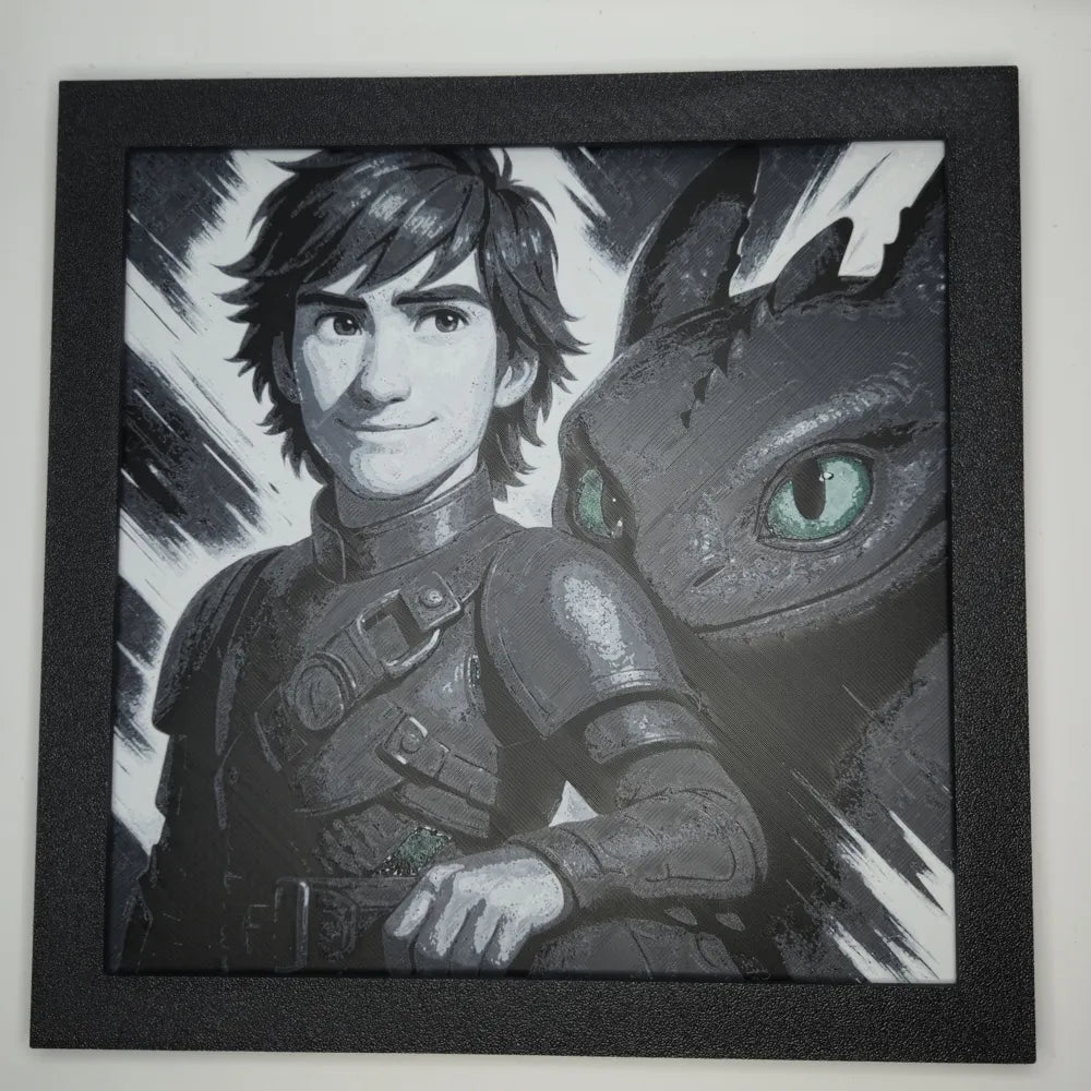 Hiccup & Toothless