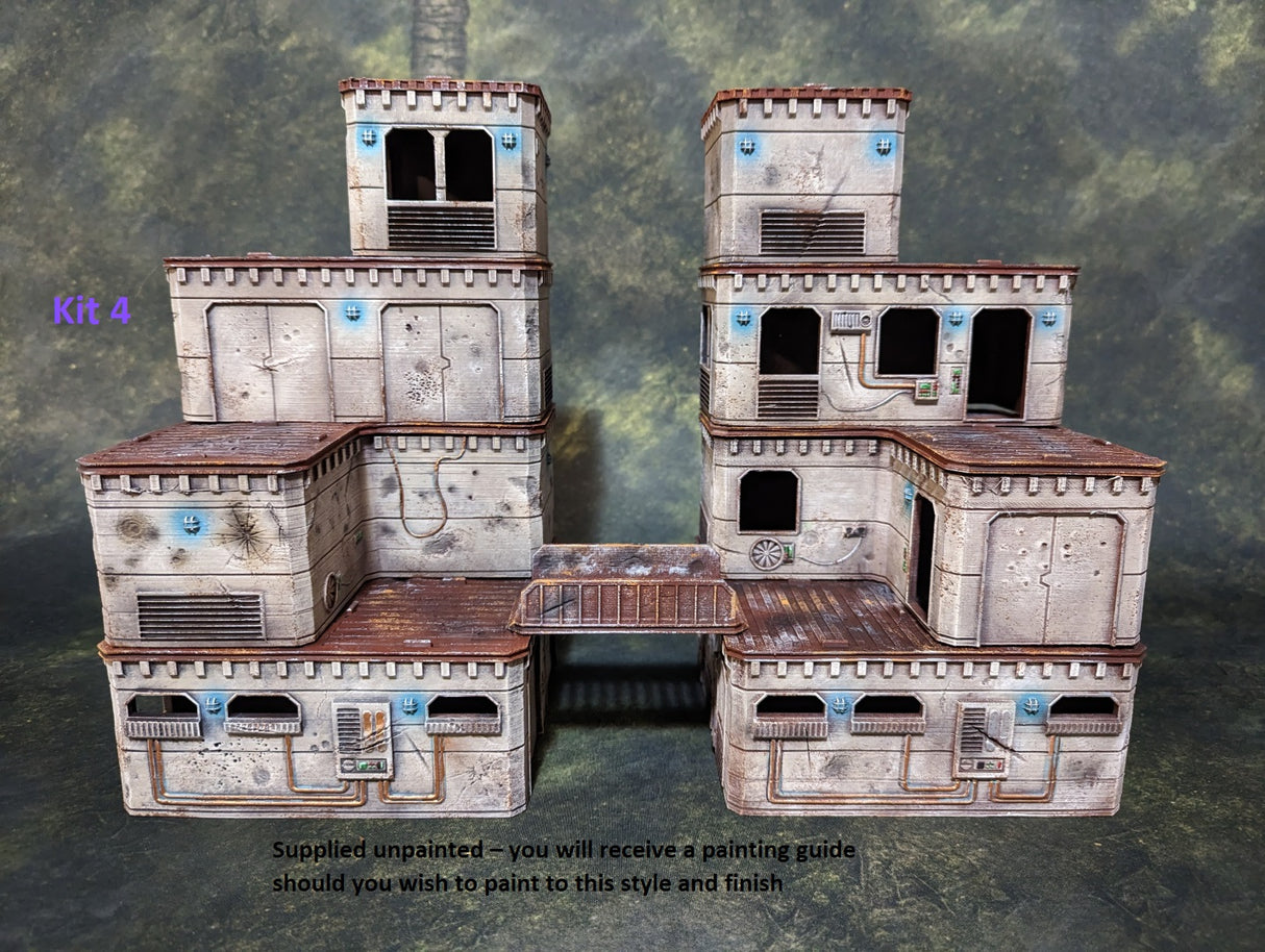 Industrial Enclave: After the Assault 3D Modular Tabletop Terrain