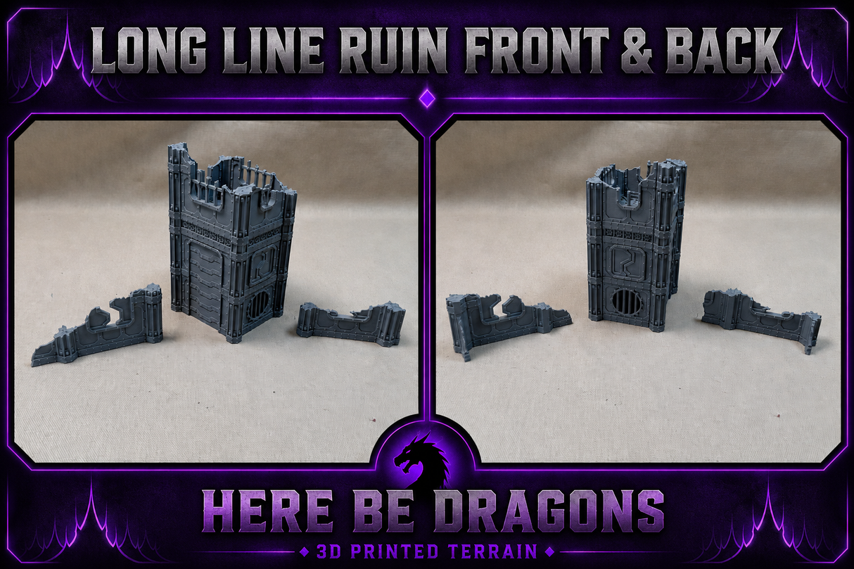 11th Edition Foldable Terrain - Industrial Set