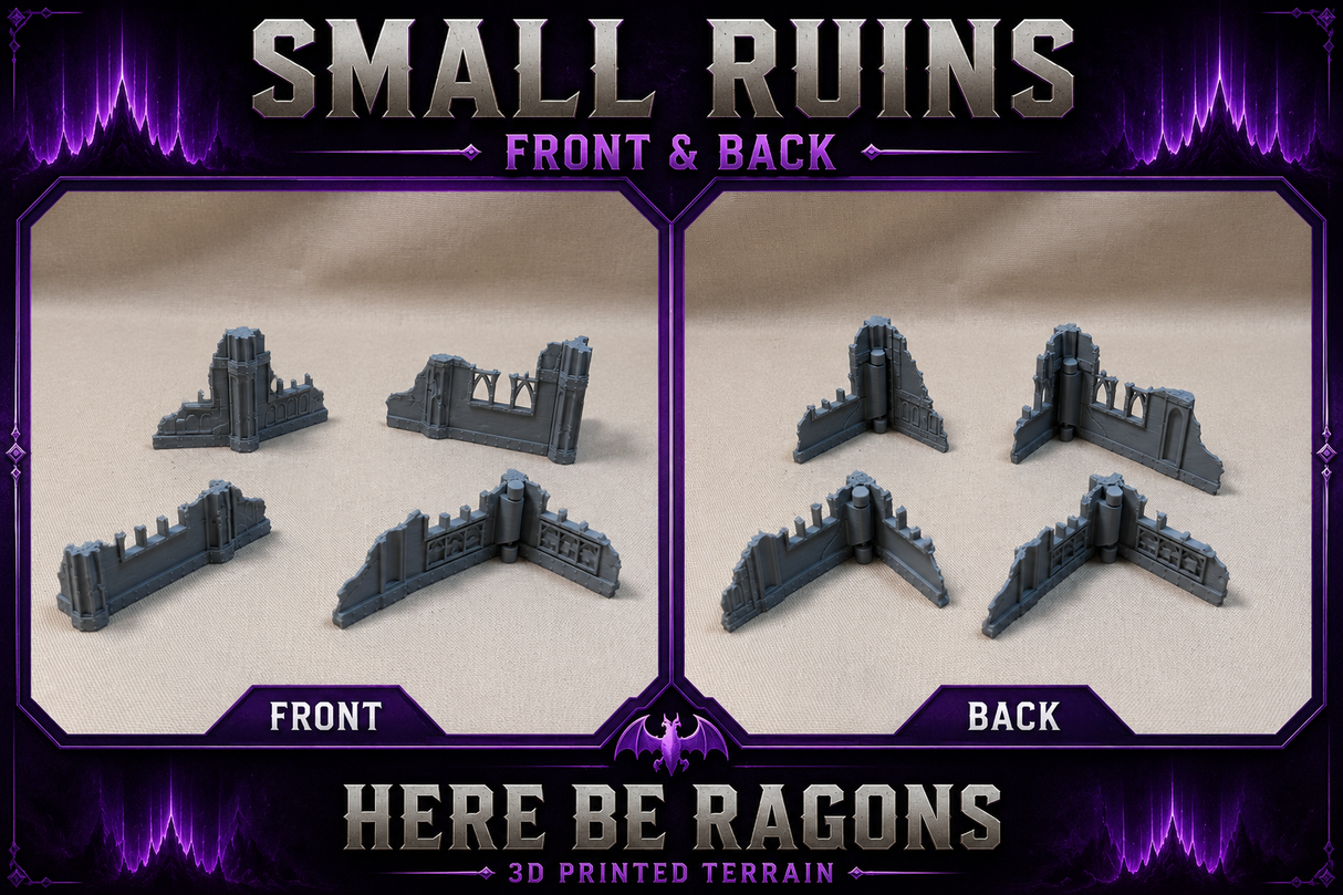 11th Edition Foldable Terrain - Gothic Set