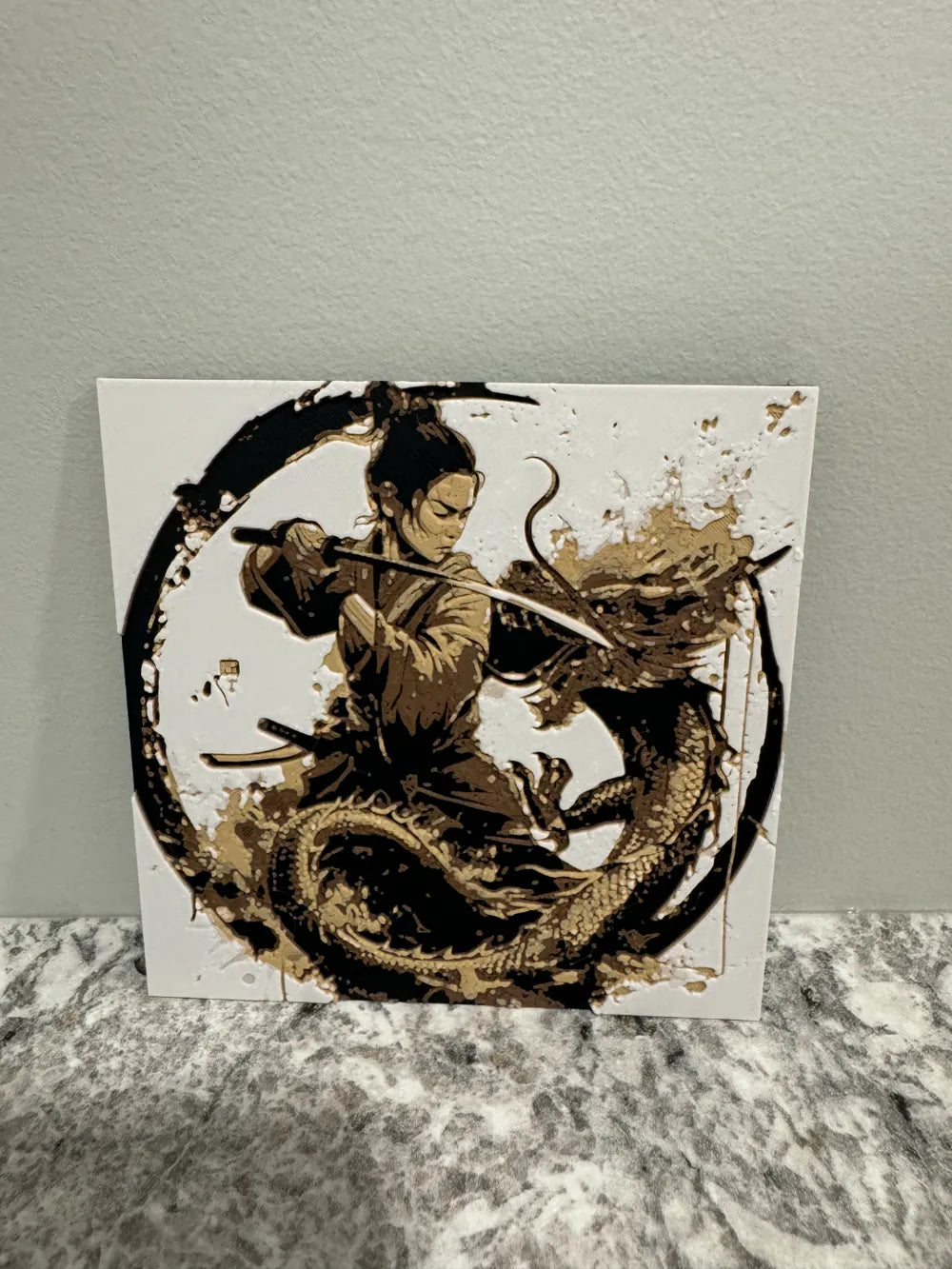 Samurai vs Dragon