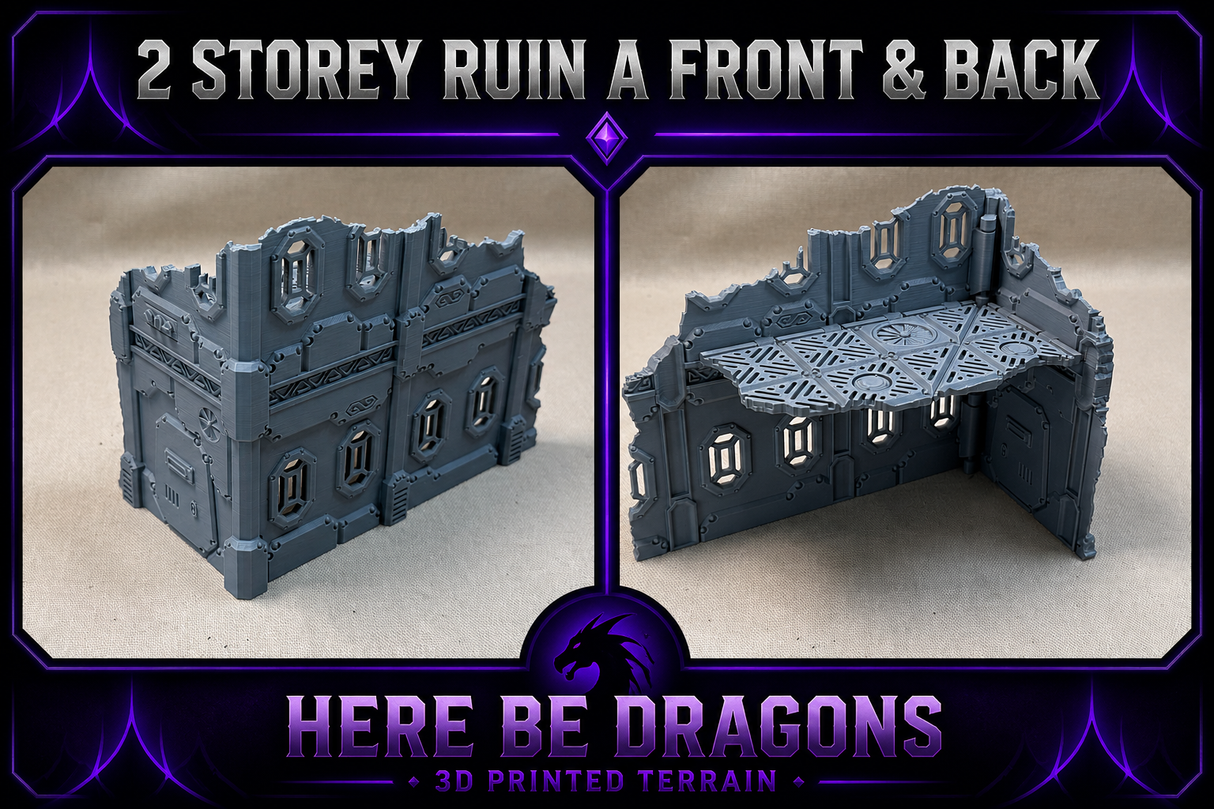 11th Edition Foldable Terrain - Space Dwarf Set