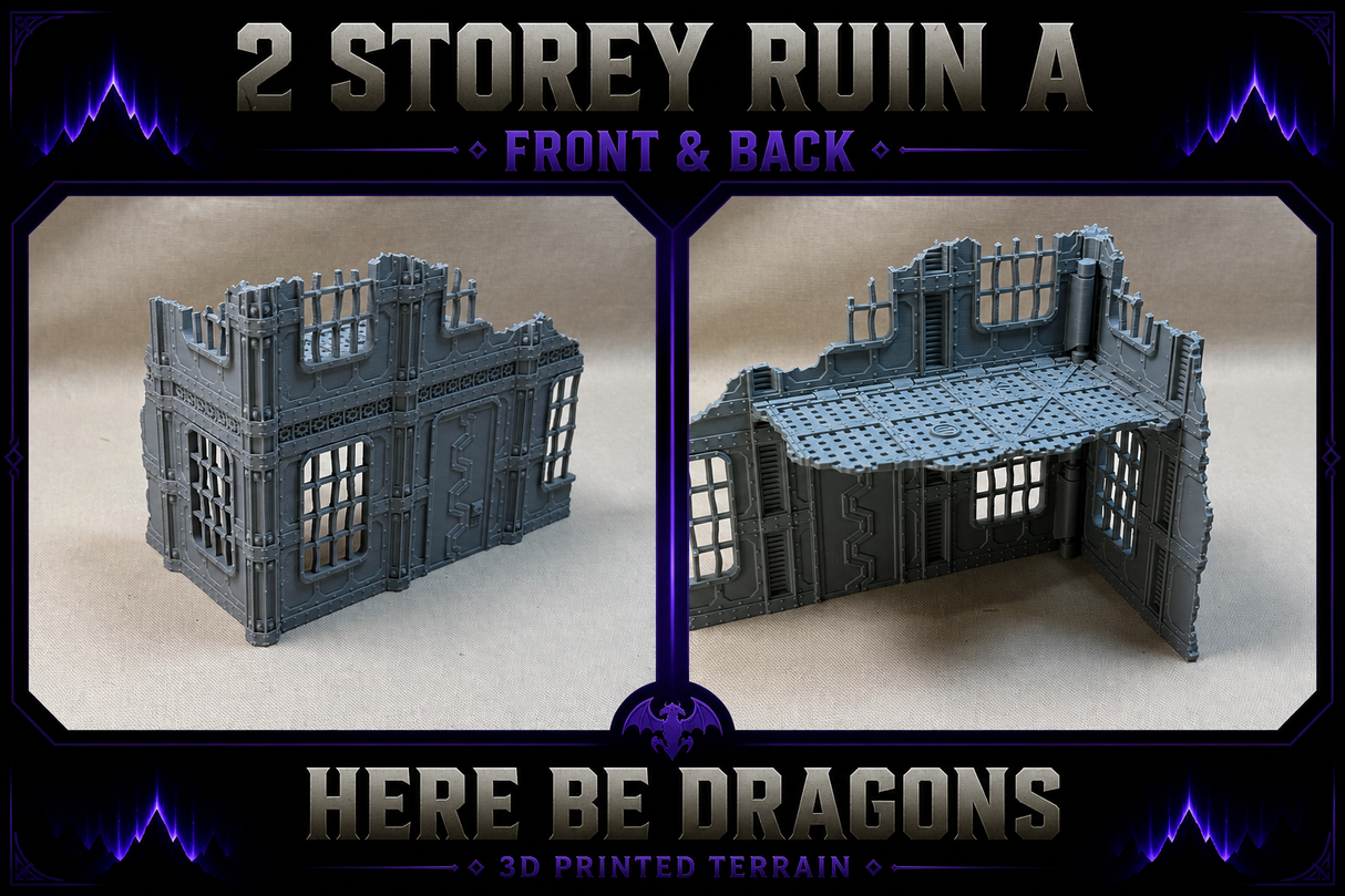 11th Edition Foldable Terrain - Industrial Set