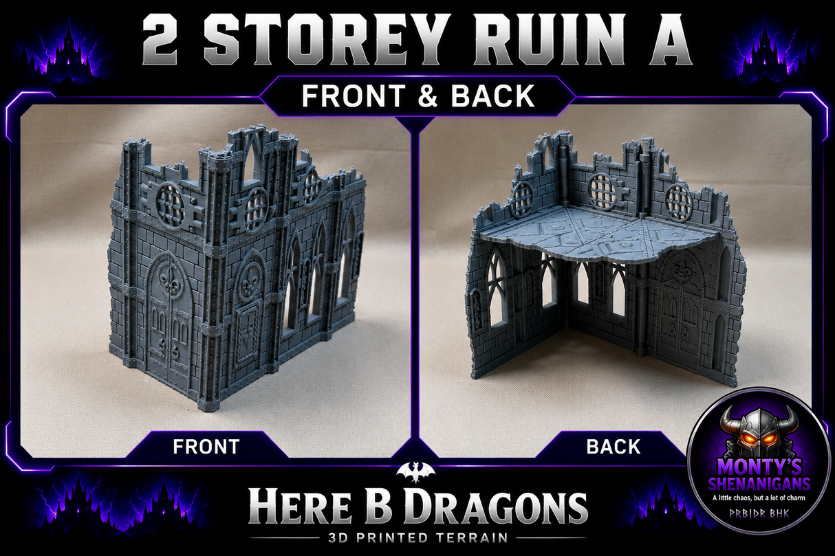 11th Edition Foldable Terrain - Battle Nun Set