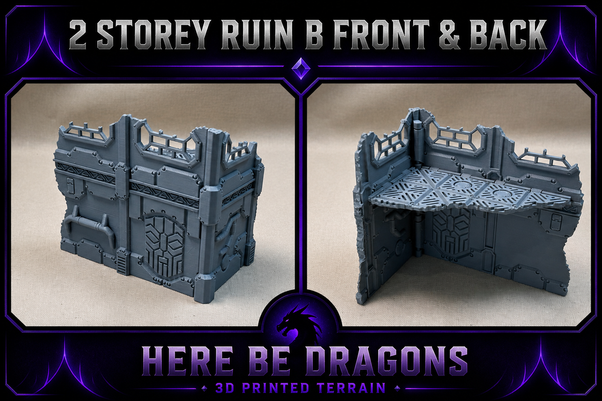 11th Edition Foldable Terrain - Space Dwarf Set