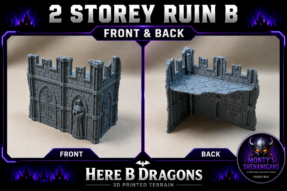 11th Edition Foldable Terrain - Battle Nun Set