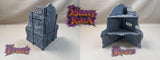 11th Edition Compatible Folding Terrain – 3 Storey Run A (Space Dwarf Theme)