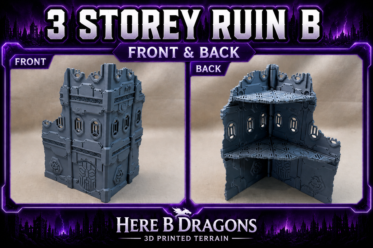 11th Edition Foldable Terrain - Space Dwarf Set