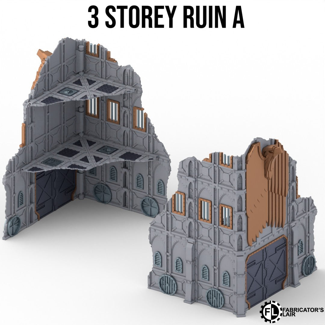 11th Edition Foldable Terrain - Armored Set