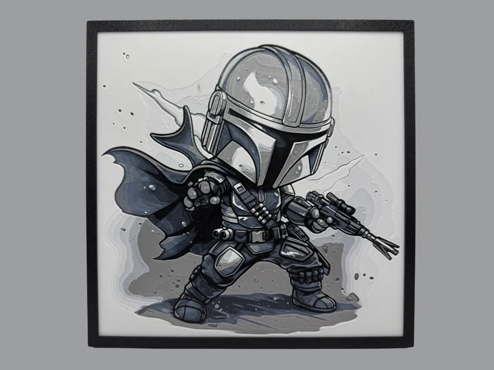 The Mandalorian (Mando) - Chibi Style