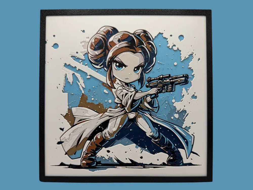 Princess Leia - Chibi Style
