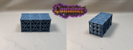 11th Edition Compatible Folding Terrain – Container (Industrial Theme) (Copy)