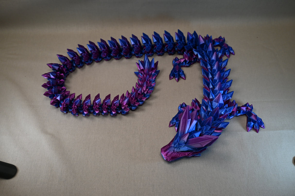 Crystal Dragon (No Wings) - Extra Large Size Approx. 96cm