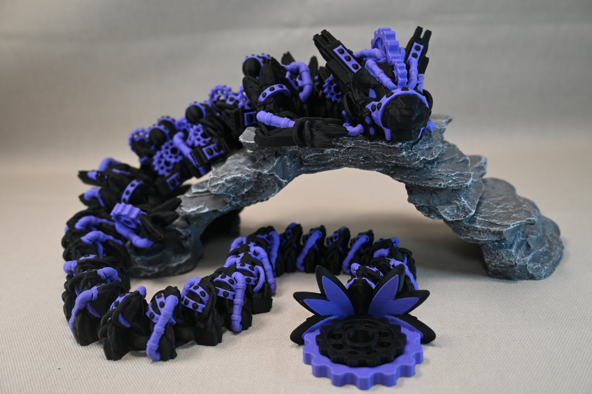 SteamPunk Dragon 2 Colours - Standard Size