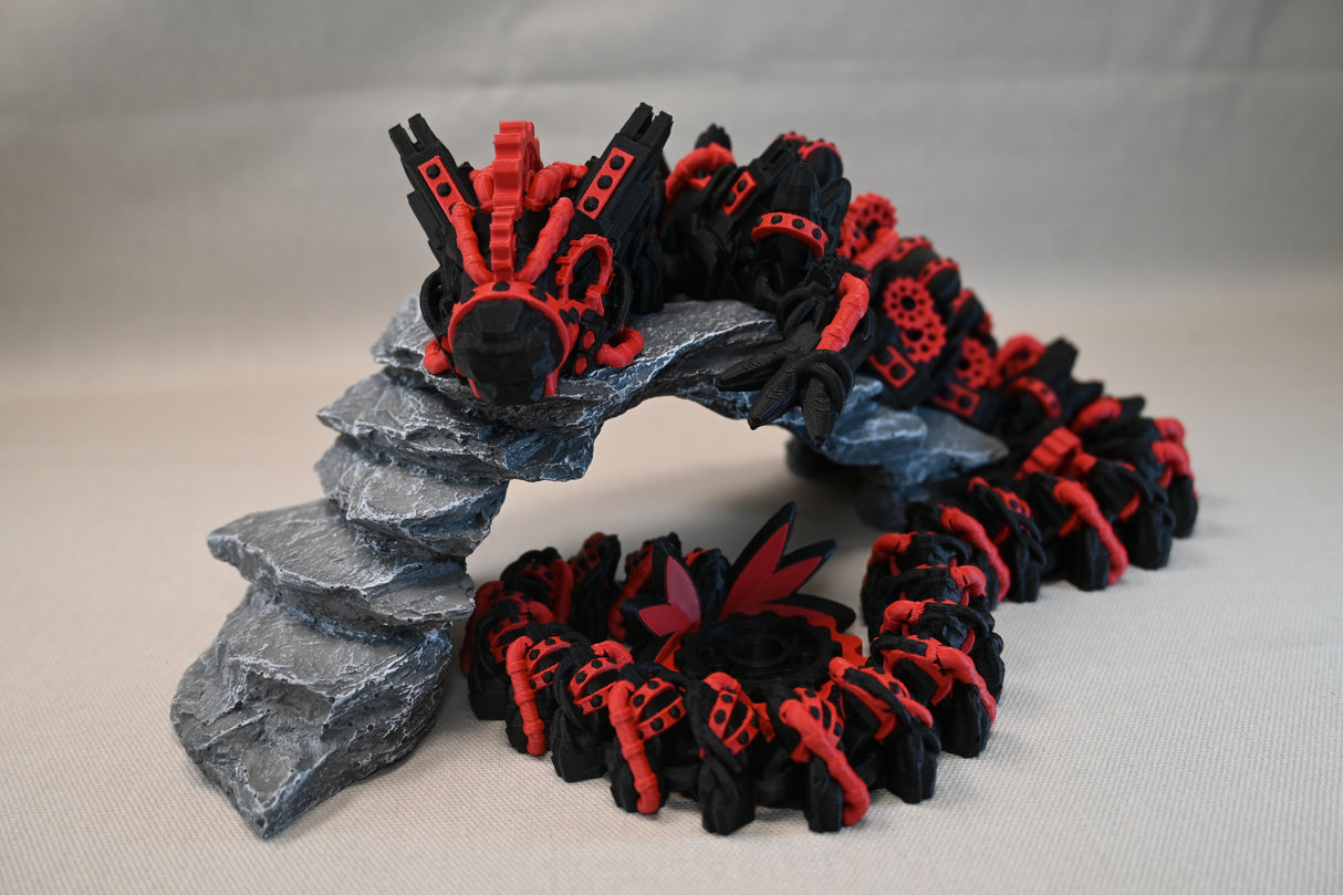 SteamPunk Dragon 2 Colours - Standard Size