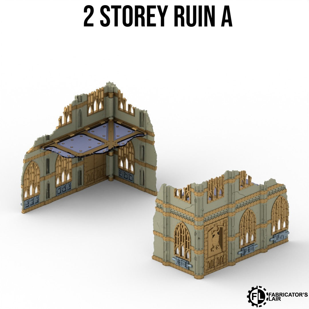 11th Edition Foldable Terrain - Gothic Set