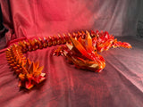 Crystal Dragon (No Wings) - EXTRA Extra Large Size Approx. 137cm long