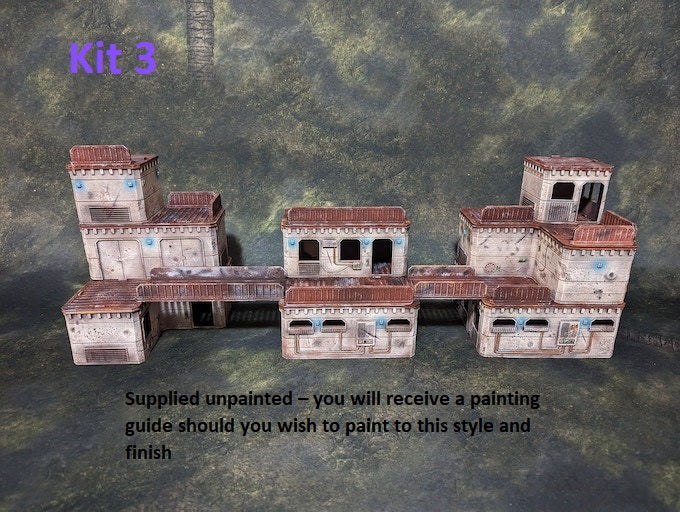 Industrial Enclave: After the Assault 3D Modular Tabletop Terrain