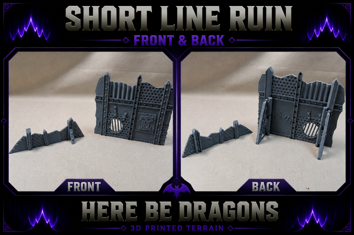 11th Edition Foldable Terrain - GreenSkin Set