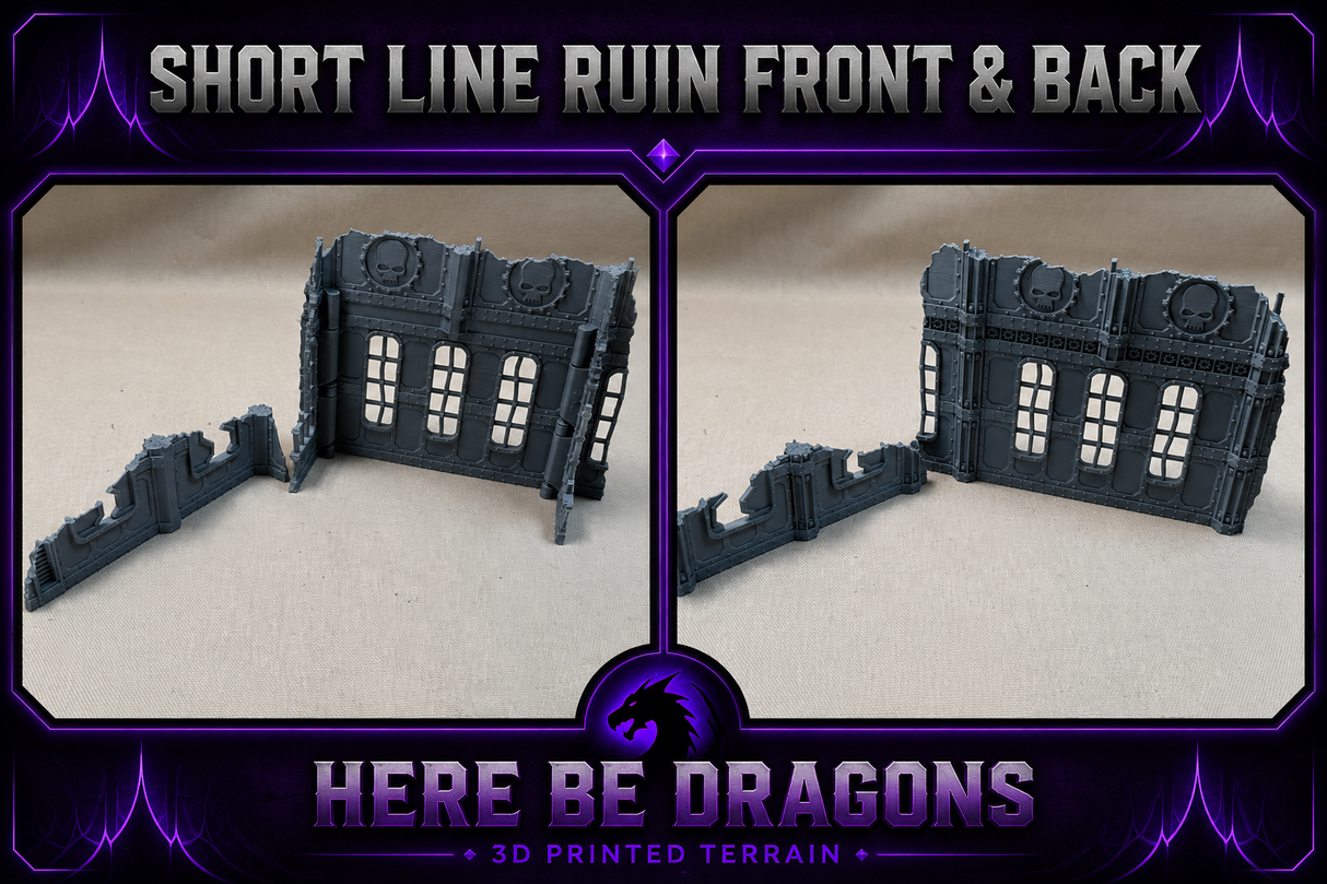 11th Edition Foldable Terrain - Industrial Set