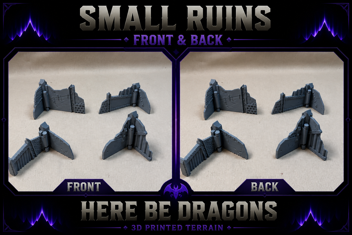 11th Edition Foldable Terrain - GreenSkin Set