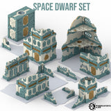 11th Edition Foldable Terrain - Space Dwarf Set