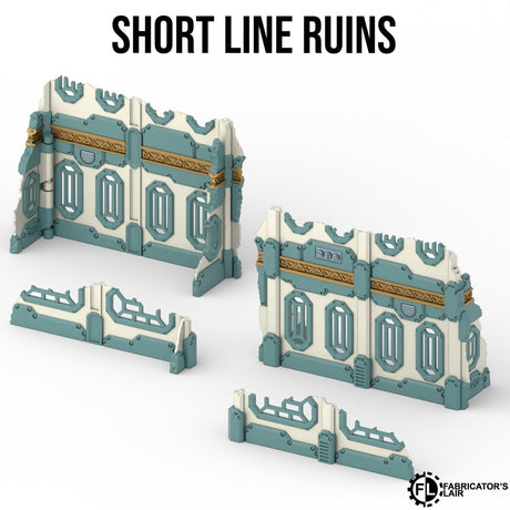 11th Edition Foldable Terrain - Space Dwarf Set